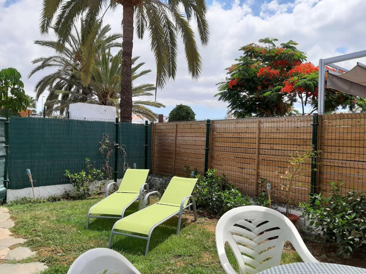 Bungalow With Private Garden Nex To Yumbo Center Villa Maspalomas  Buitenkant foto