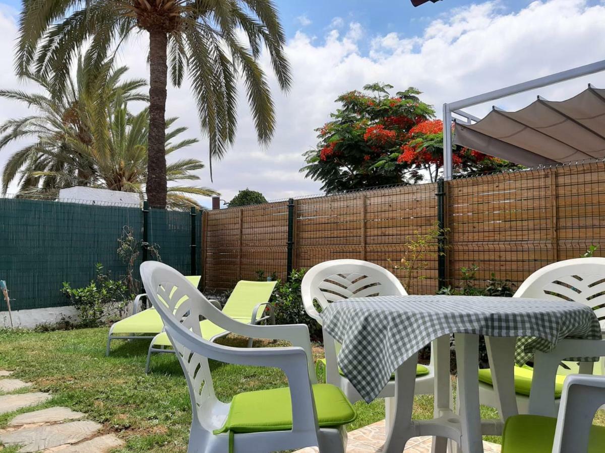 Bungalow With Private Garden Nex To Yumbo Center Villa Maspalomas  Buitenkant foto