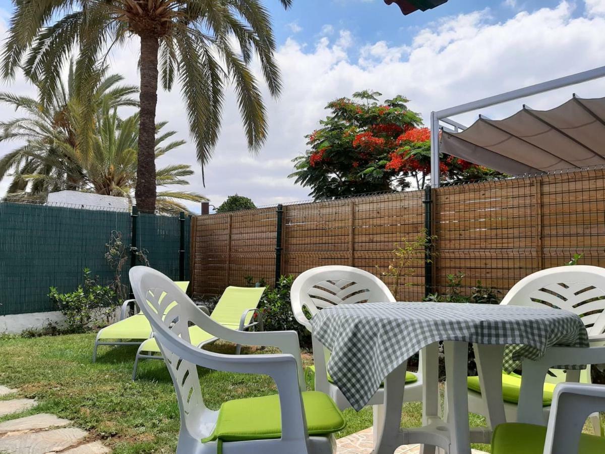 Bungalow With Private Garden Nex To Yumbo Center Villa Maspalomas  Buitenkant foto